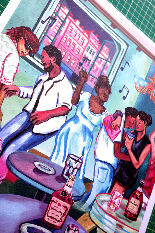 Hennessy Party Print