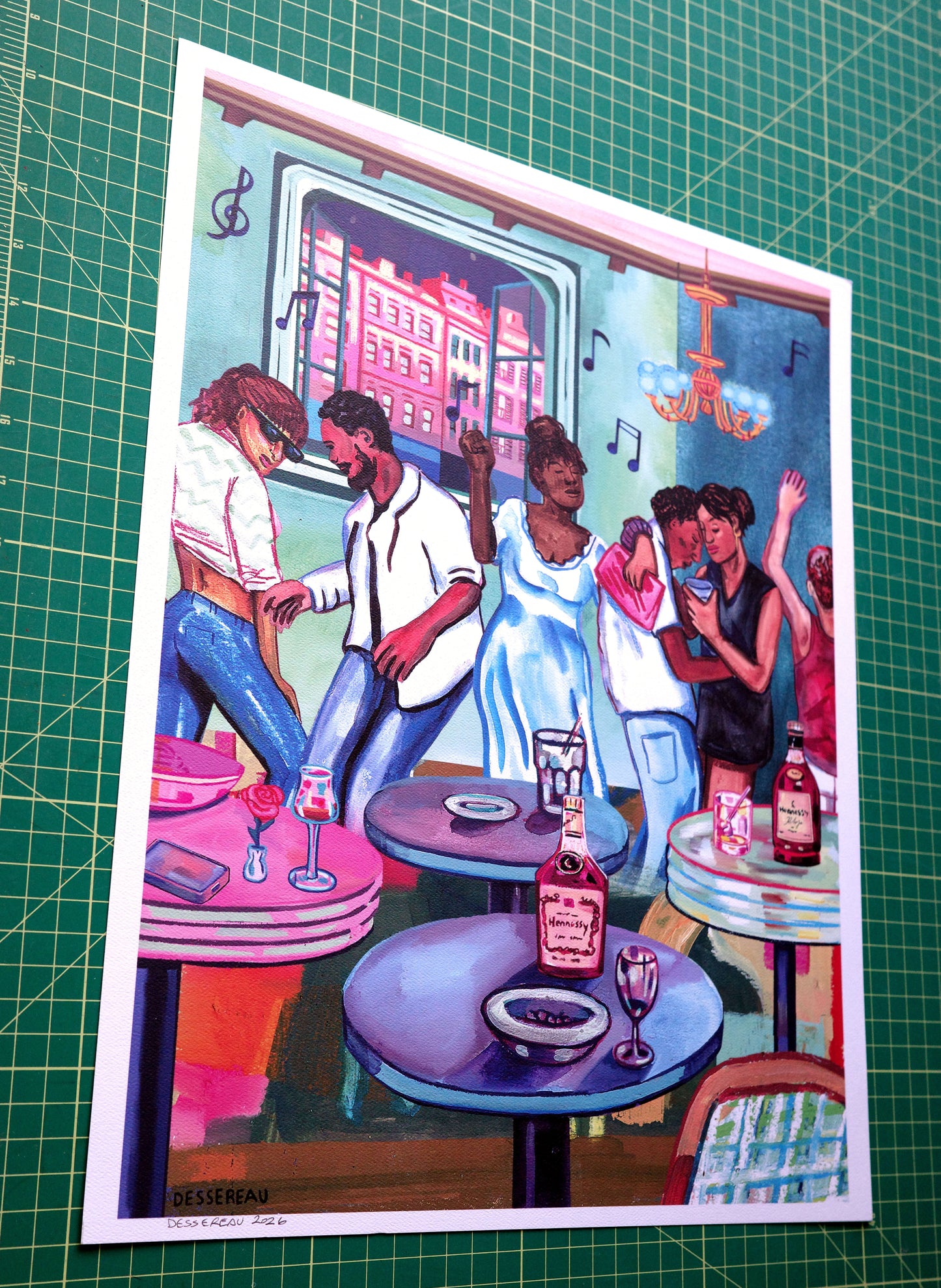 Hennessy Party Print