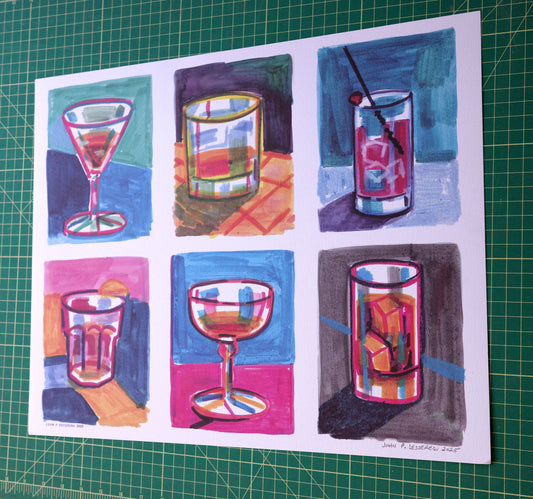Cocktail Collection No.1 Print
