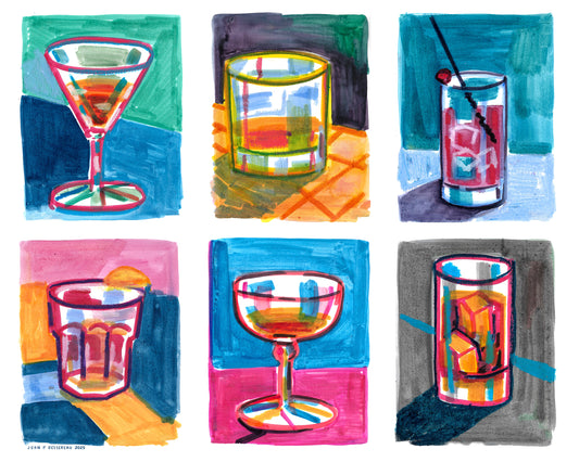 Cocktail Collection No.1 Print