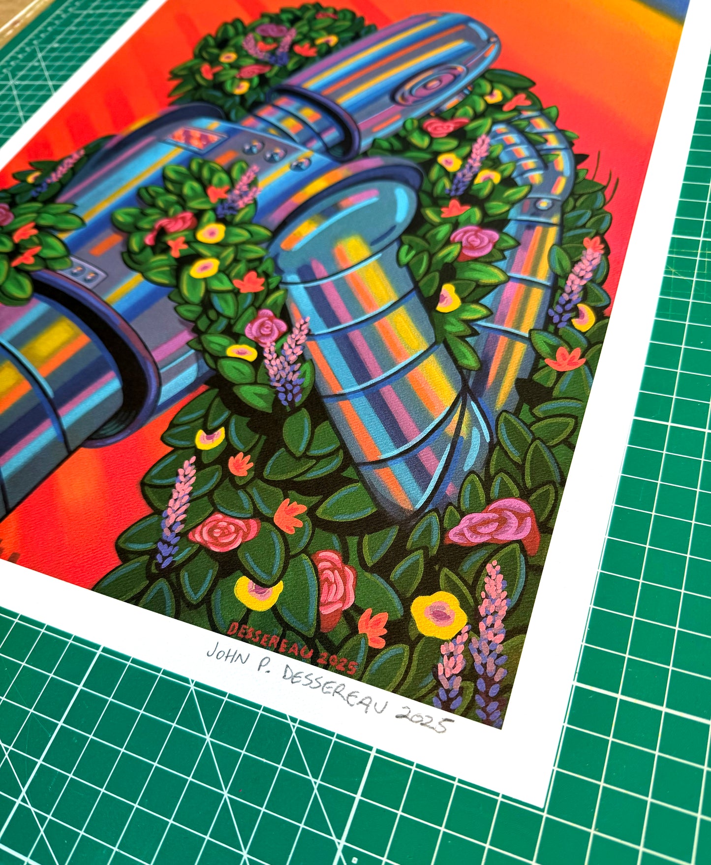 "Embrace for impact No.1" Print