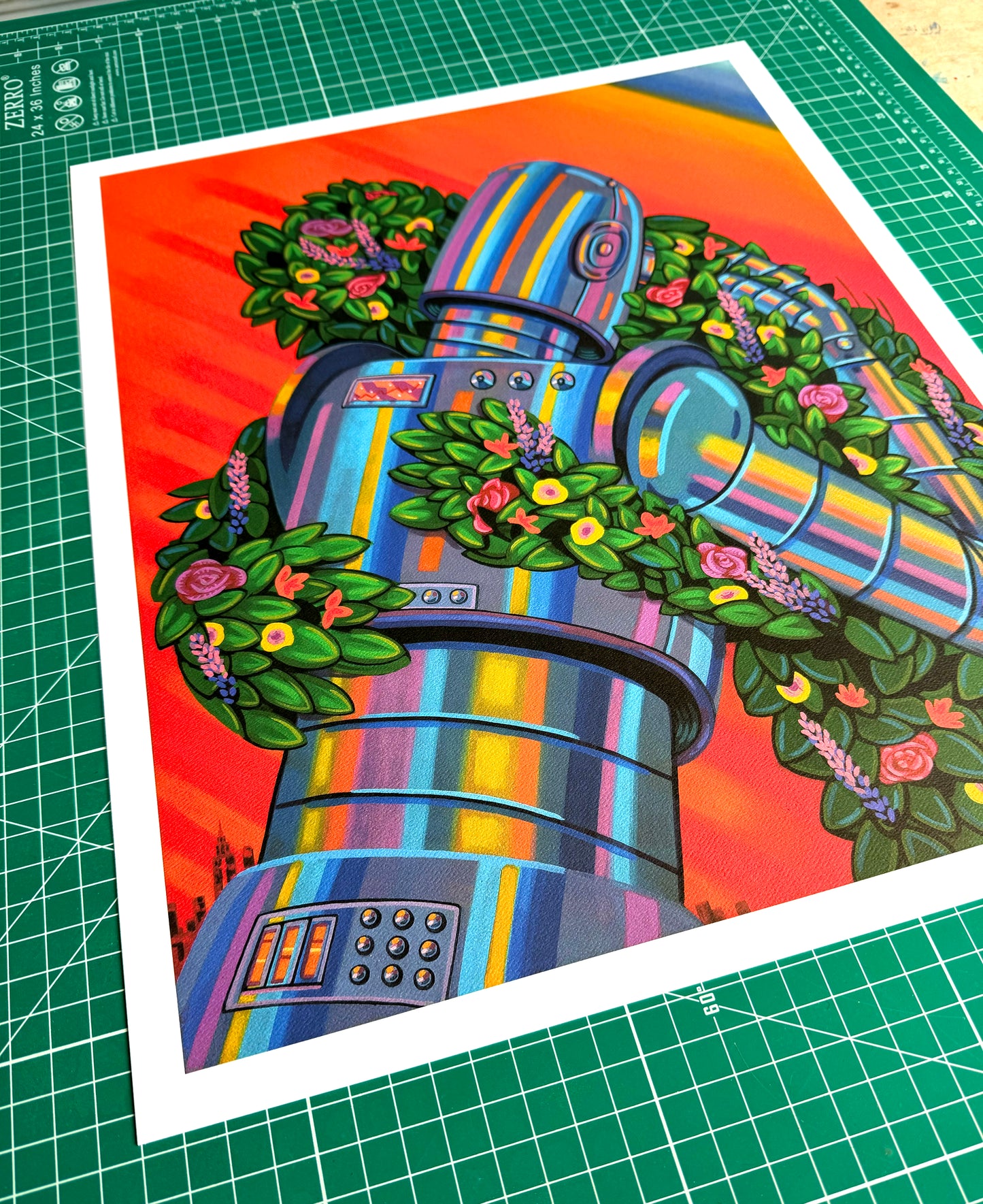 "Embrace for impact No.1" Print