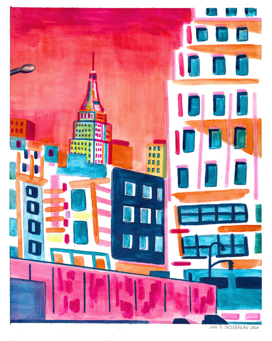 Cityscape "Empire State Building"