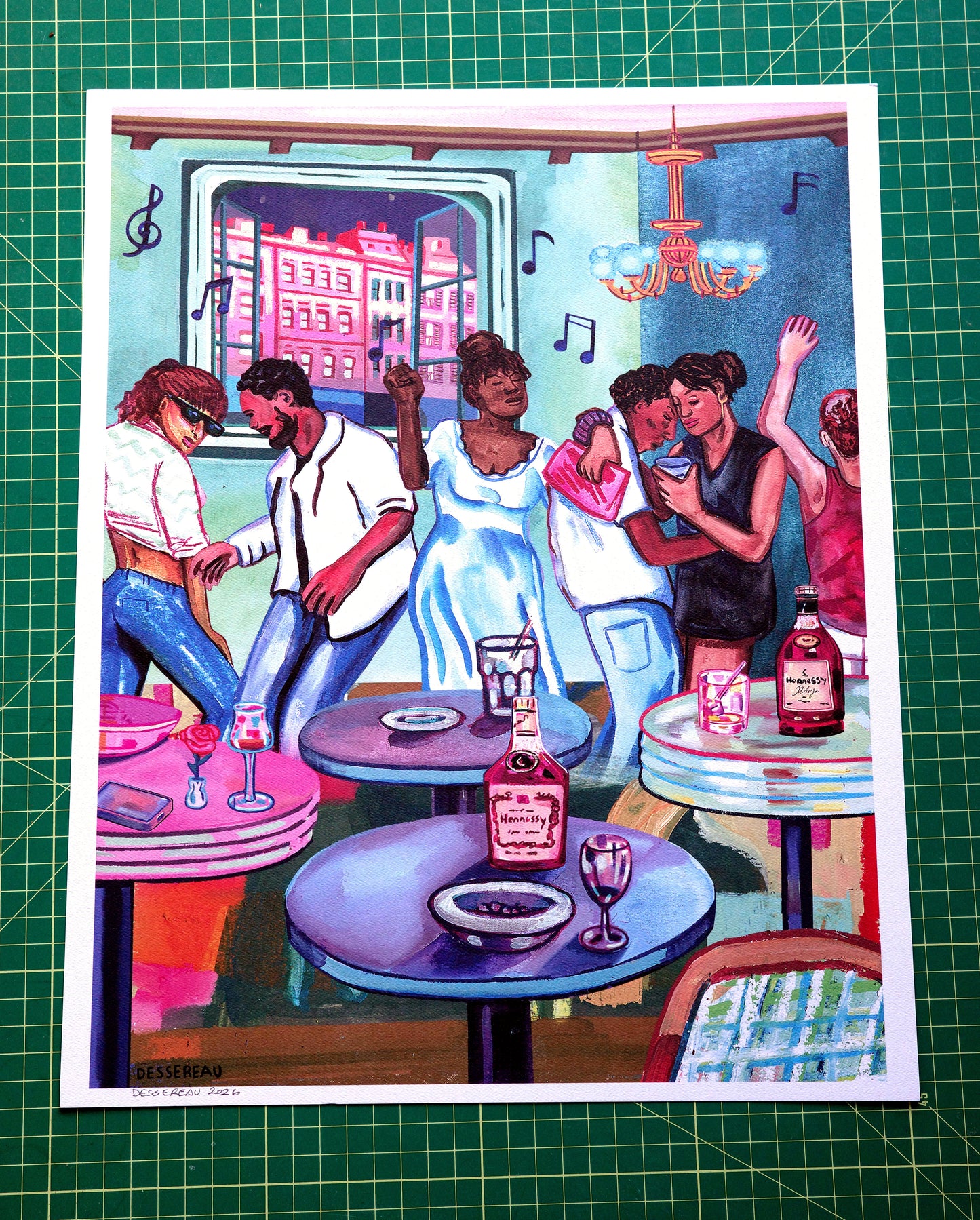 Hennessy Party Print