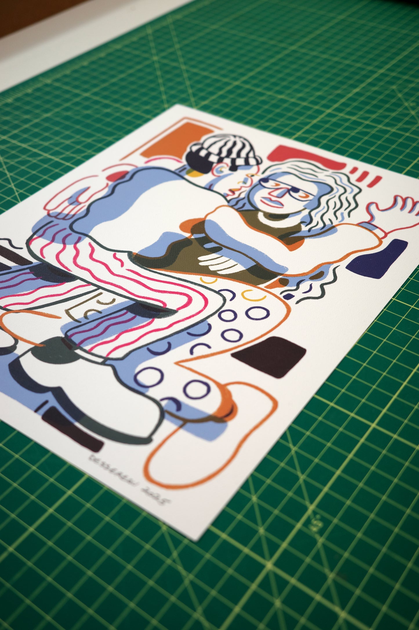 PDA Dance Print